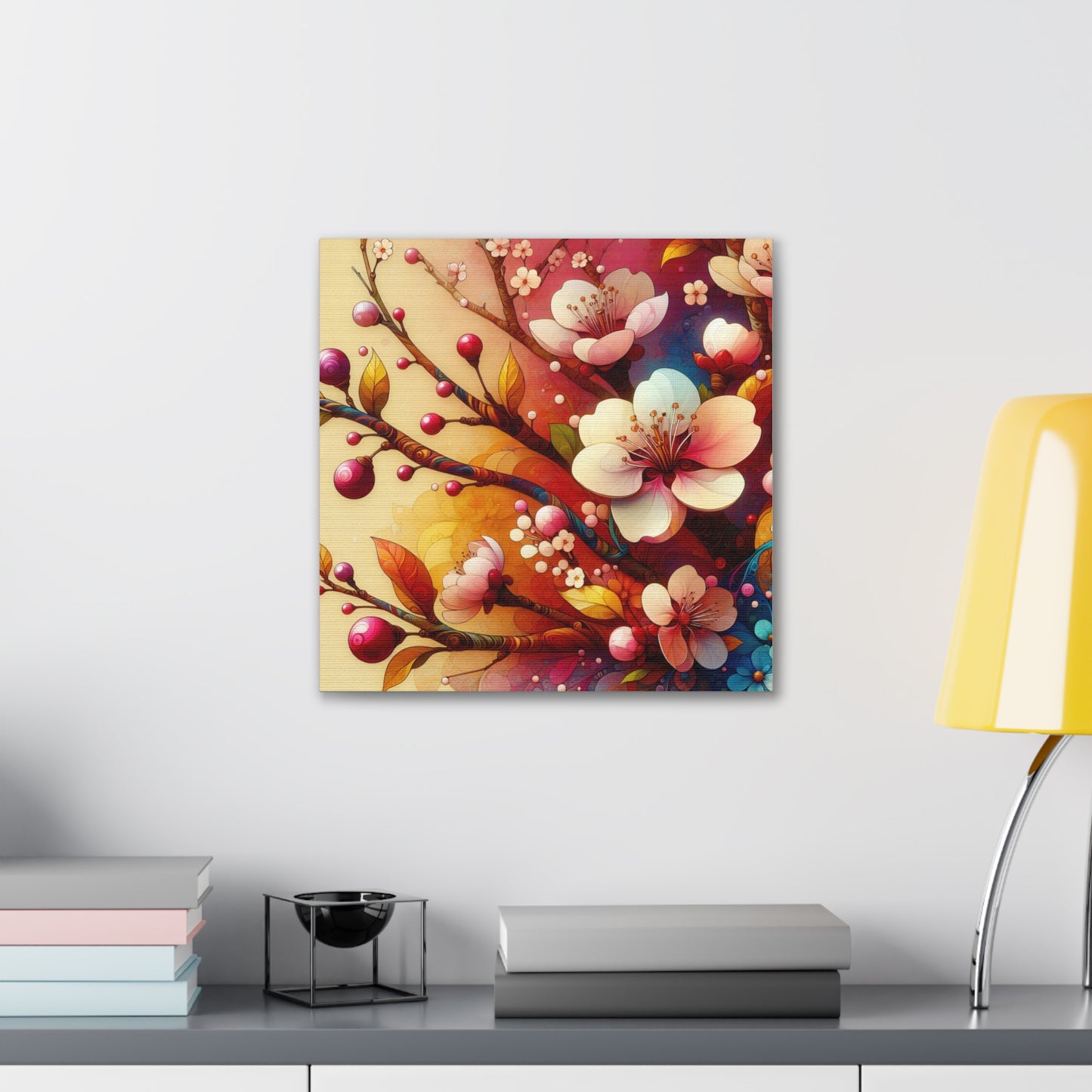 Cherry Blossom Canvas Wall Art