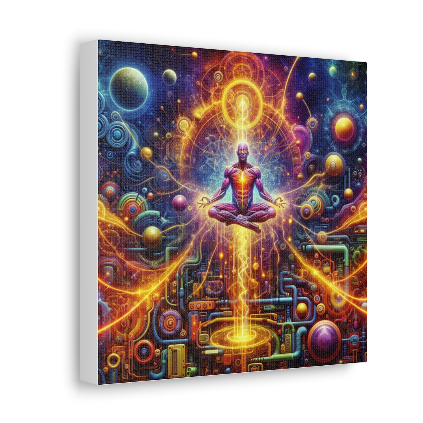 Fifth Dimension Ascension Canvas Wall Art