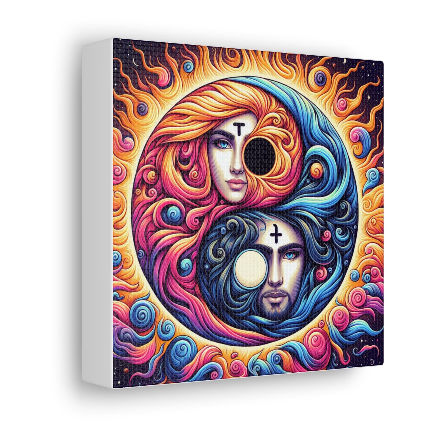 Yin Yang Canvas Wall Art