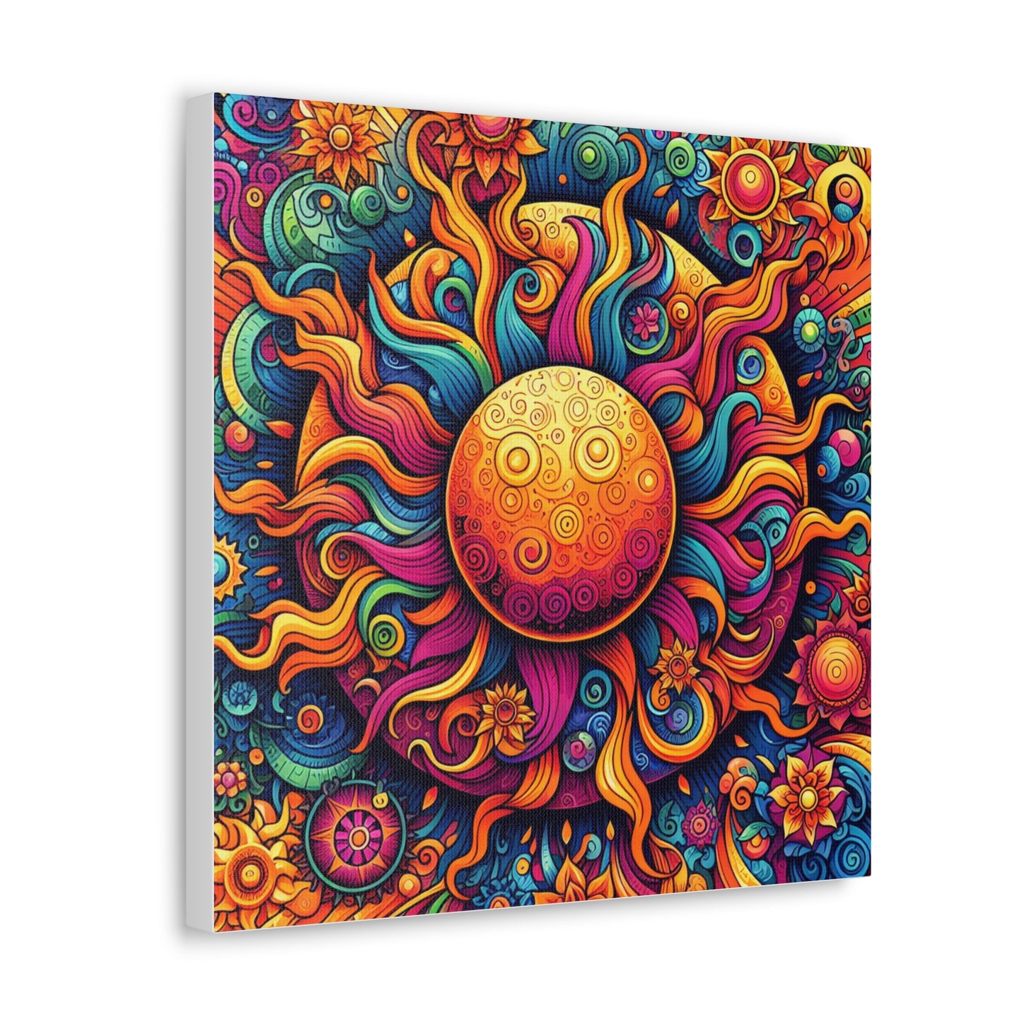 Sun Canvas Wall Art