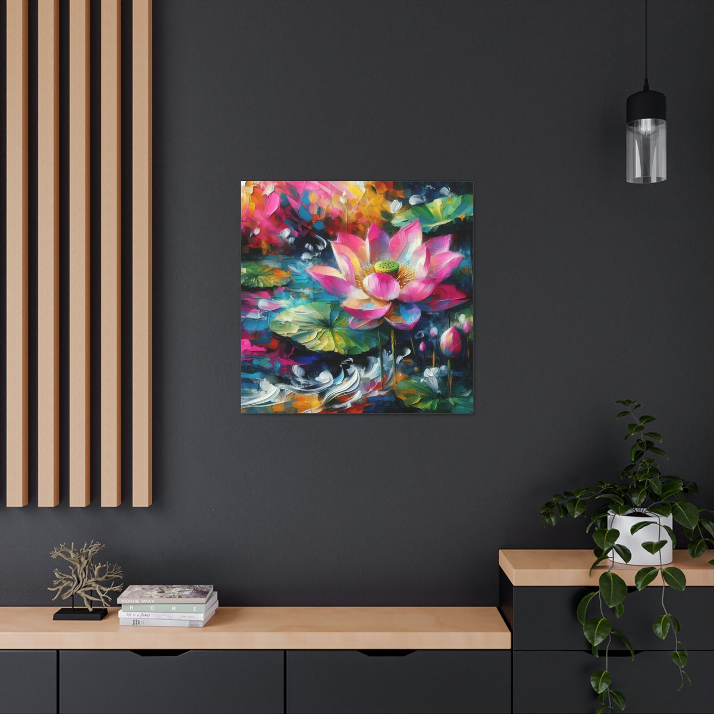 Lotus Canvas Wall Art