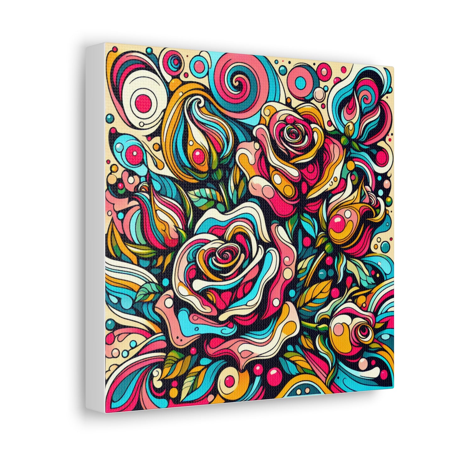 Roses Canvas Wall Art