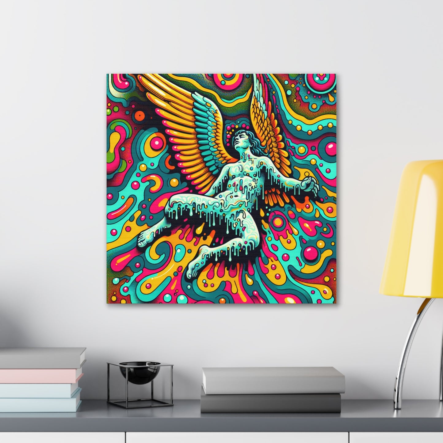 Fallen Angel Canvas Wall Art