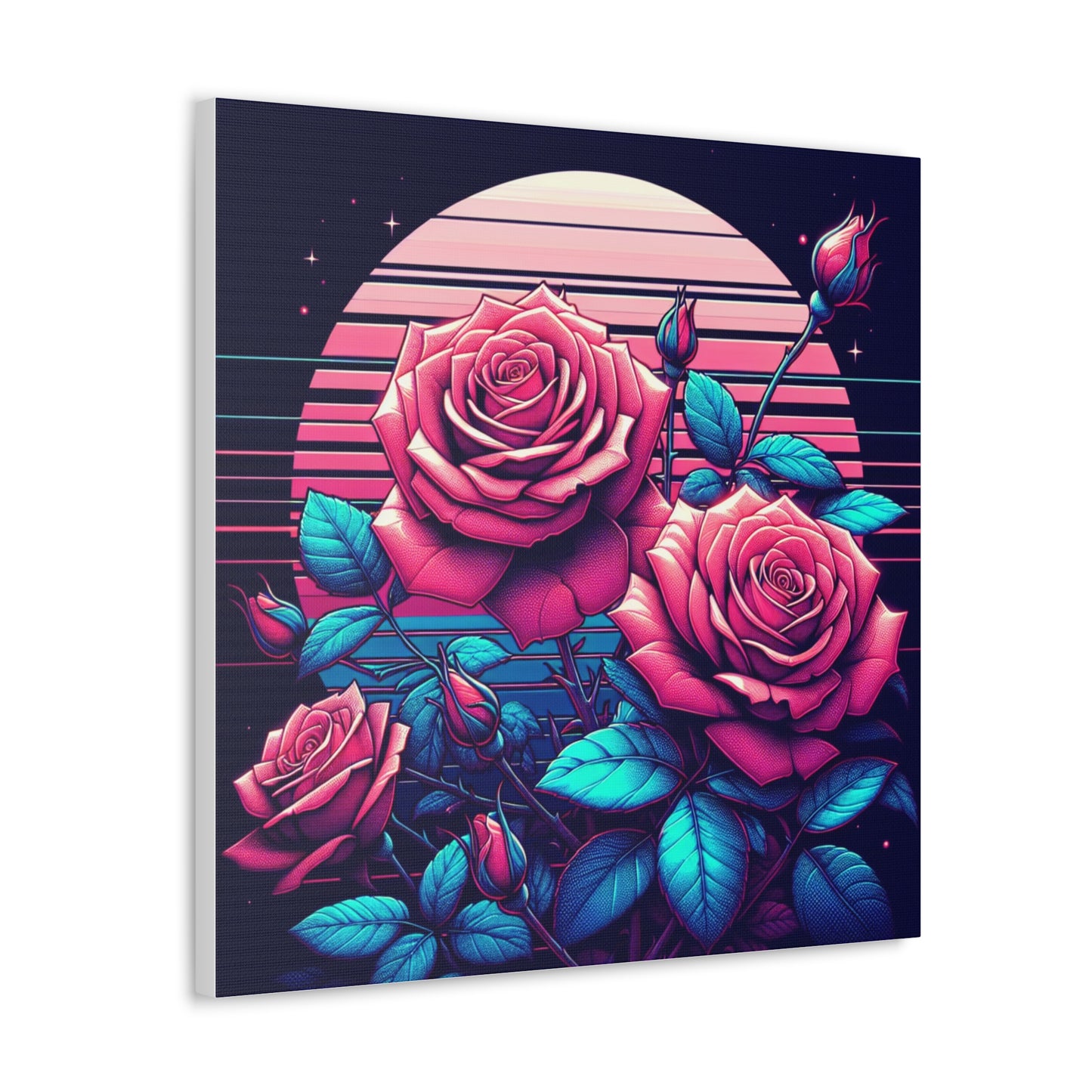 Roses Canvas Wall Art