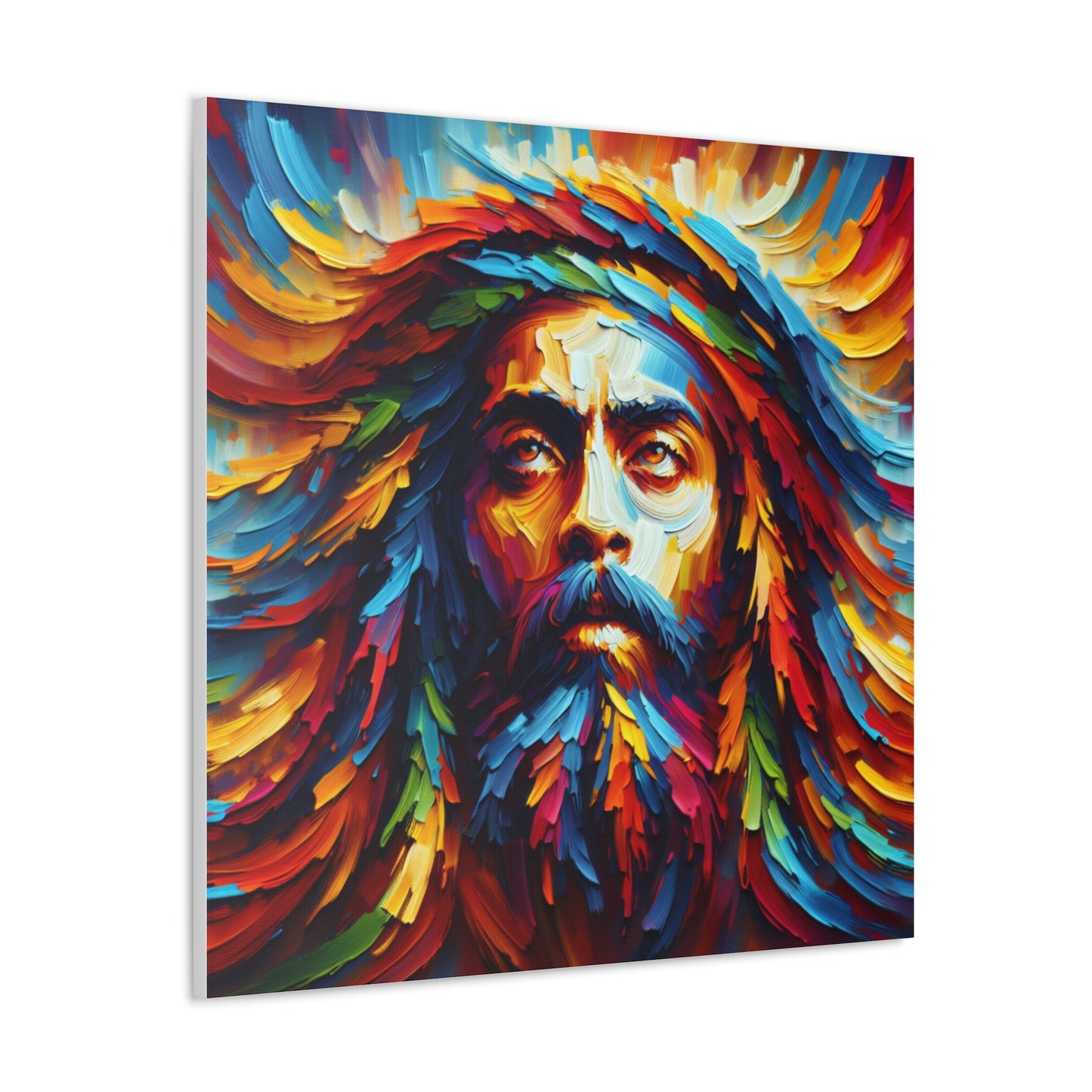 Jah Rastafari Canvas Wall Art