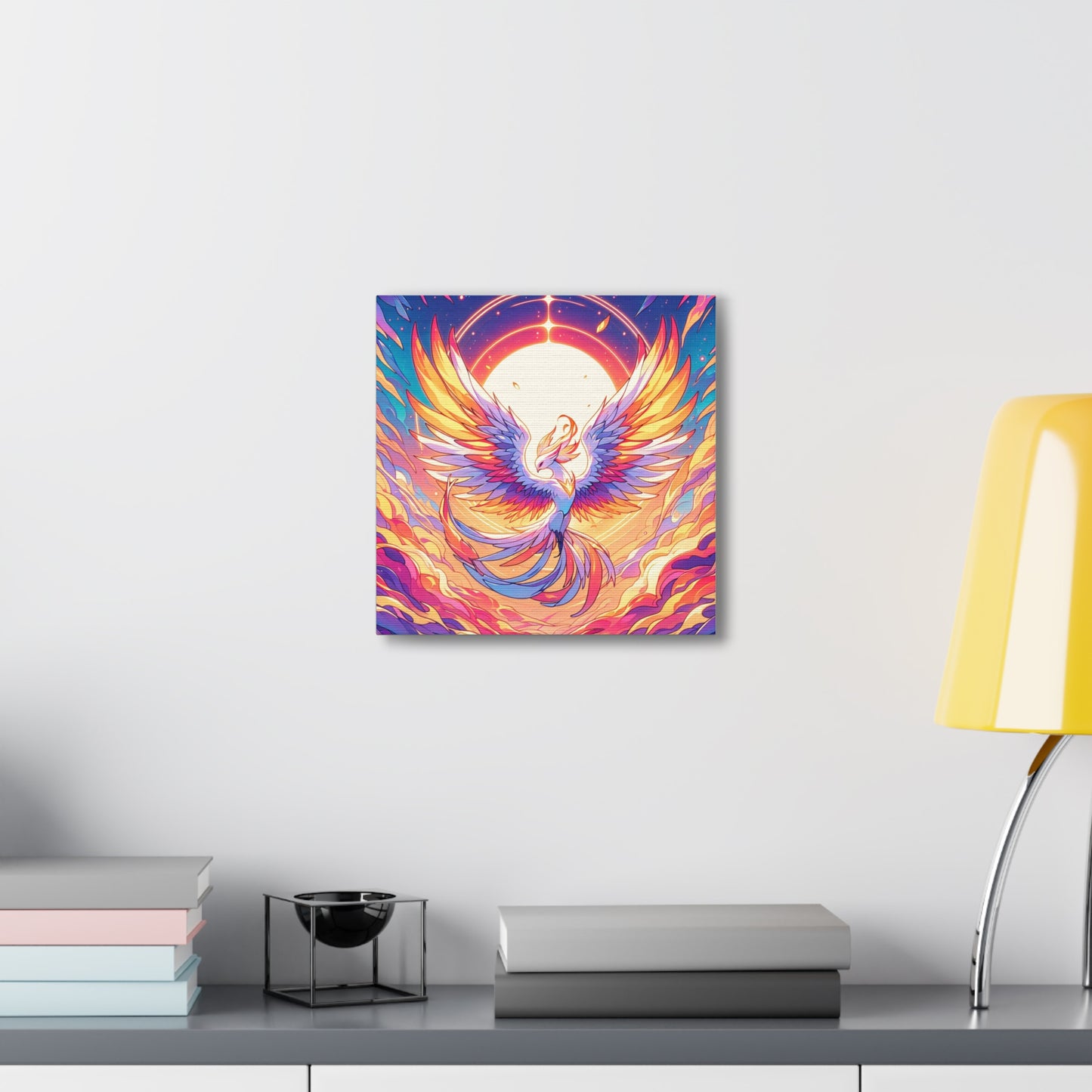 Phoenix Rising Canvas Wall Art