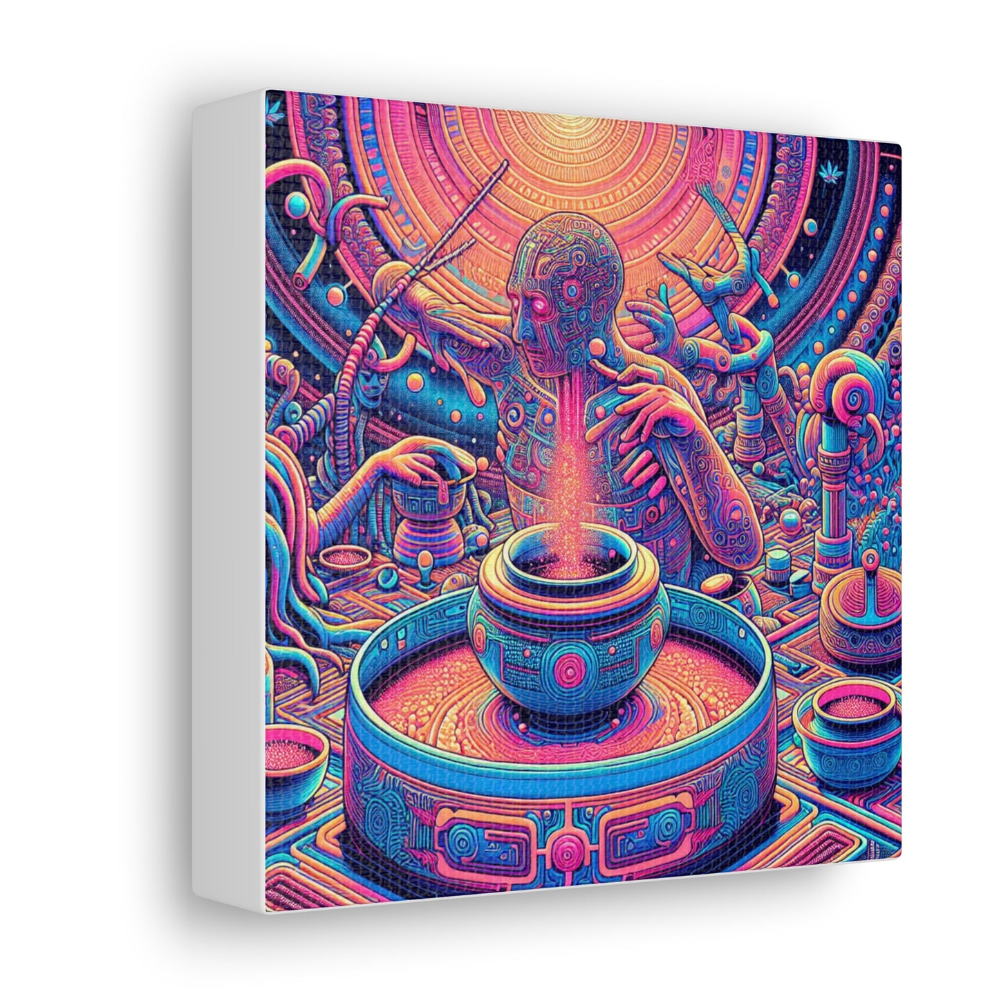 Fifth Dimension Ascension Canvas Wall Art