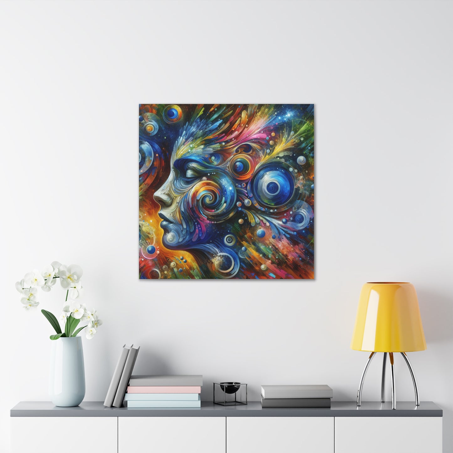 Gaia Mother Earth Canvas Wall Art