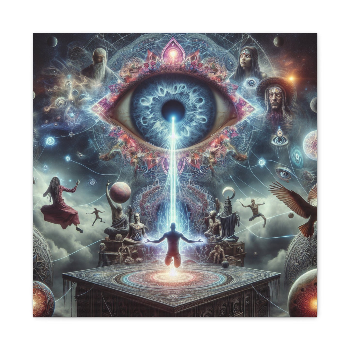 Third Eye Awakening Canvas Wall Art