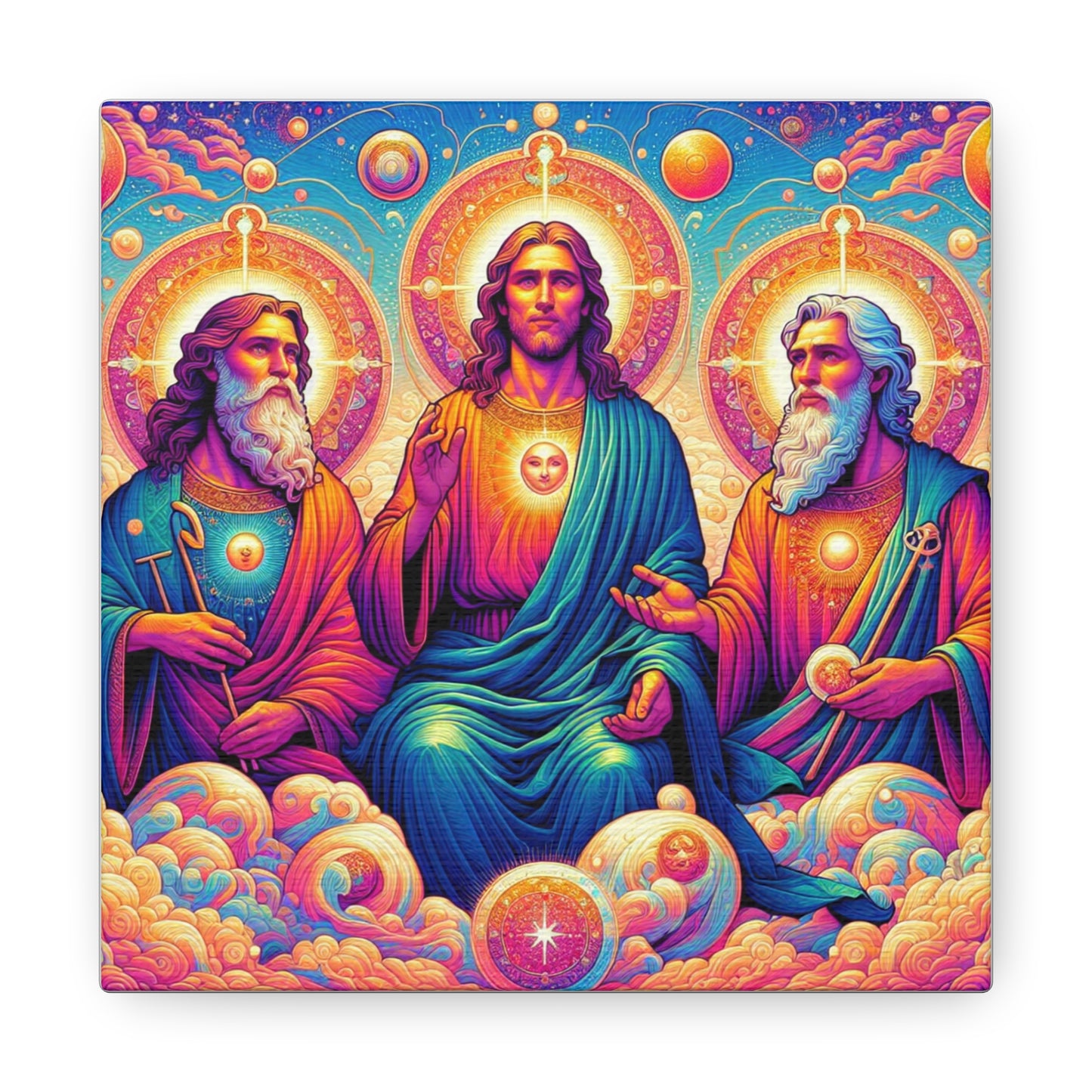 Holy Trinity Canvas Wall Art