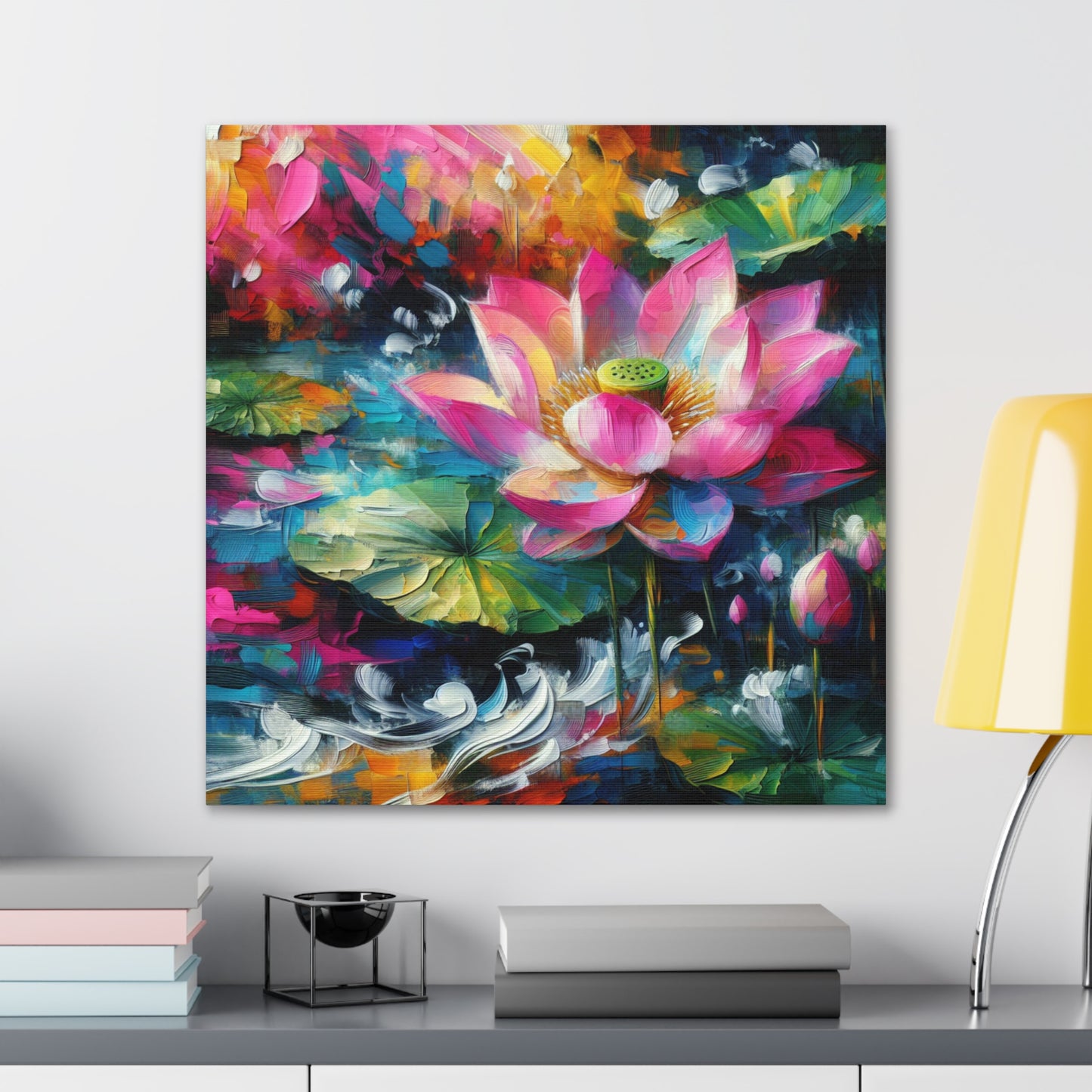 Lotus Canvas Wall Art