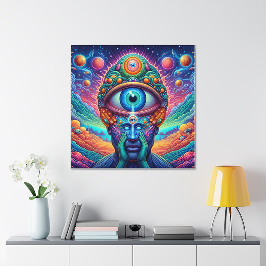 Third Eye Awakening Canvas Wall Art