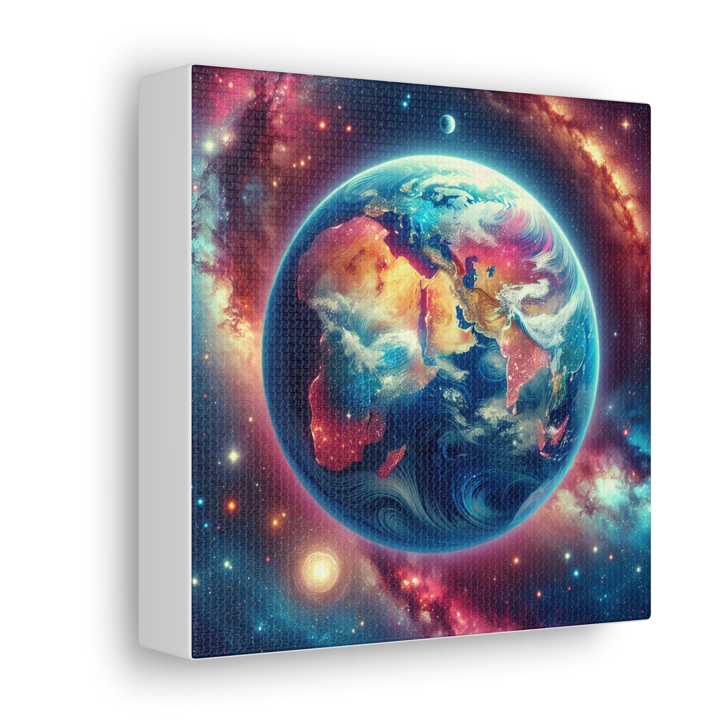 Planet Earth Canvas Wall Art