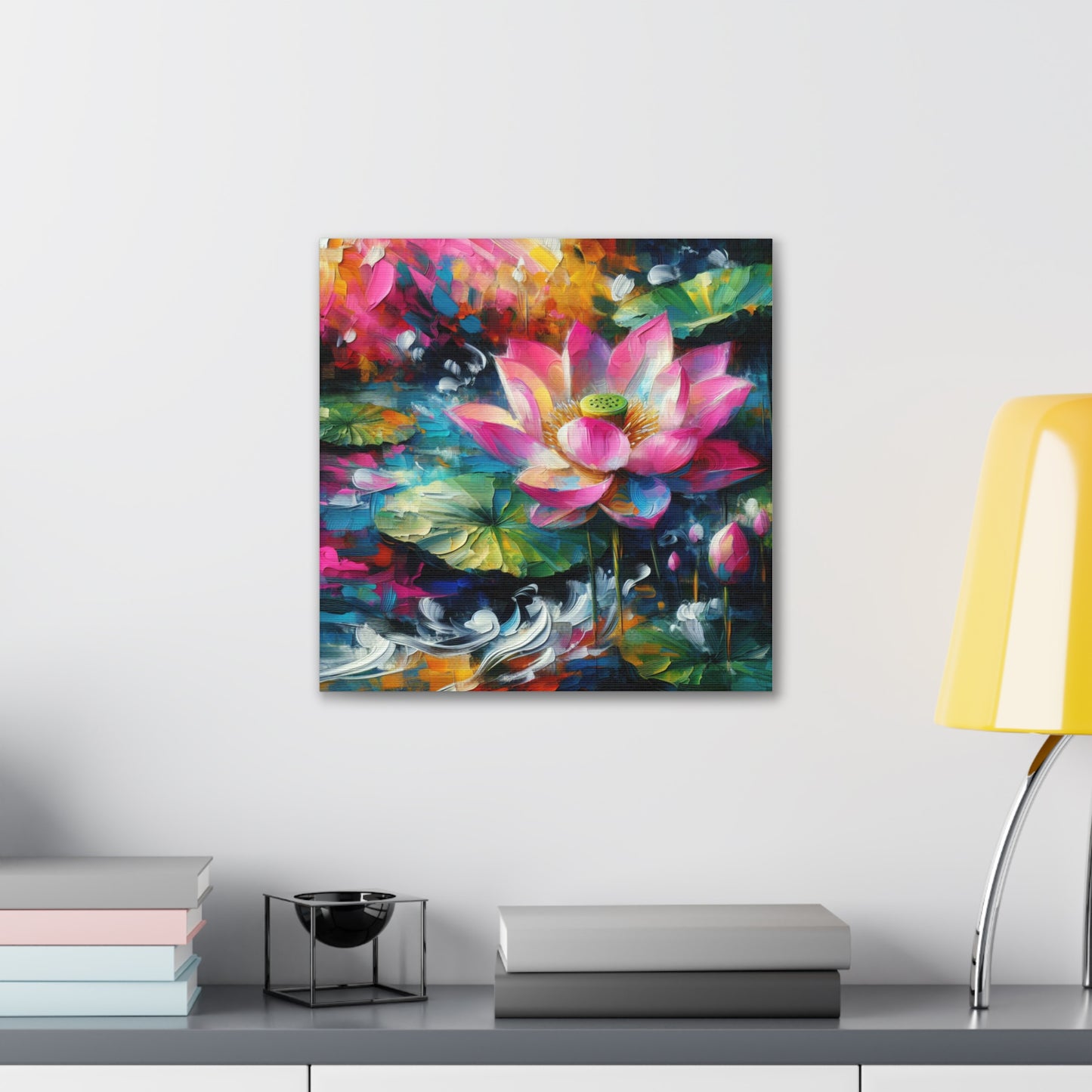 Lotus Canvas Wall Art