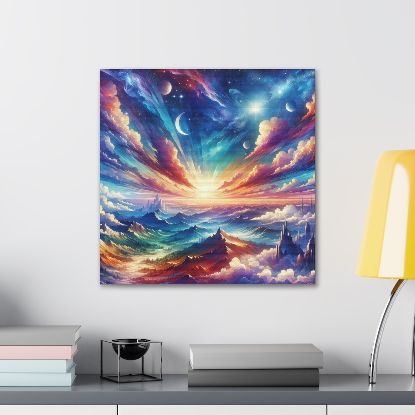 Majestic Sky Canvas Wall Art