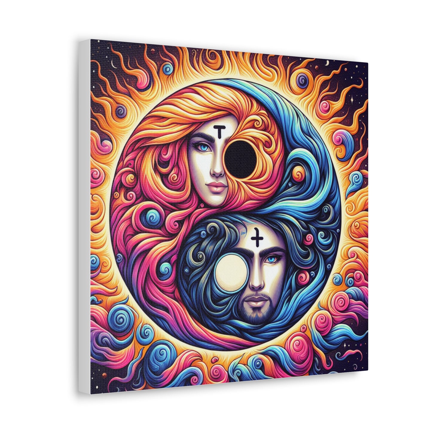 Yin Yang Canvas Wall Art