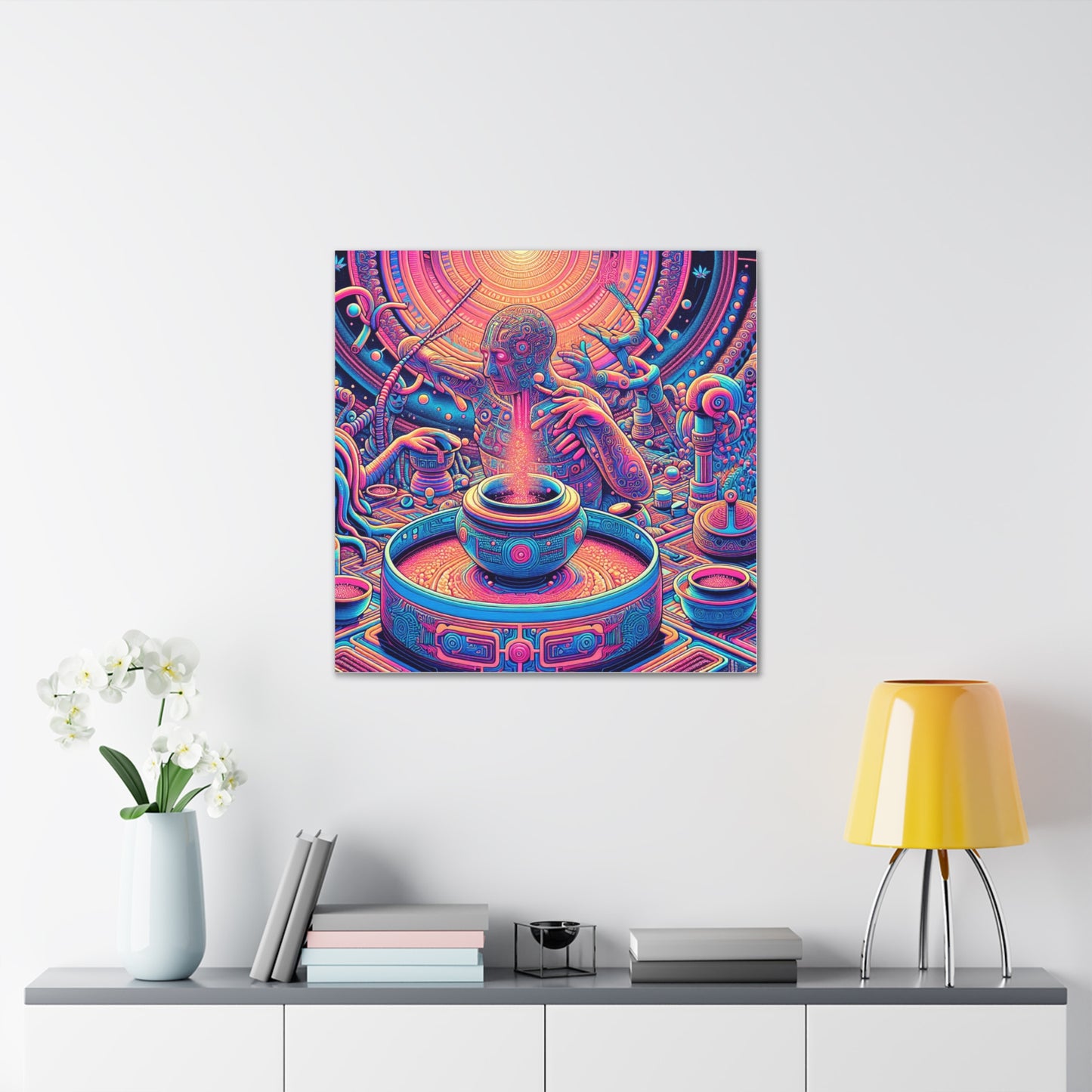 Fifth Dimension Ascension Canvas Wall Art