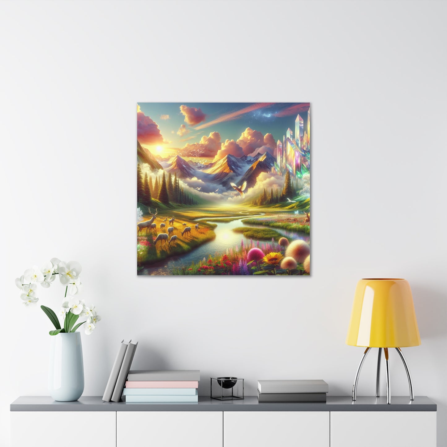 Heaven on Earth Canvas Wall Art