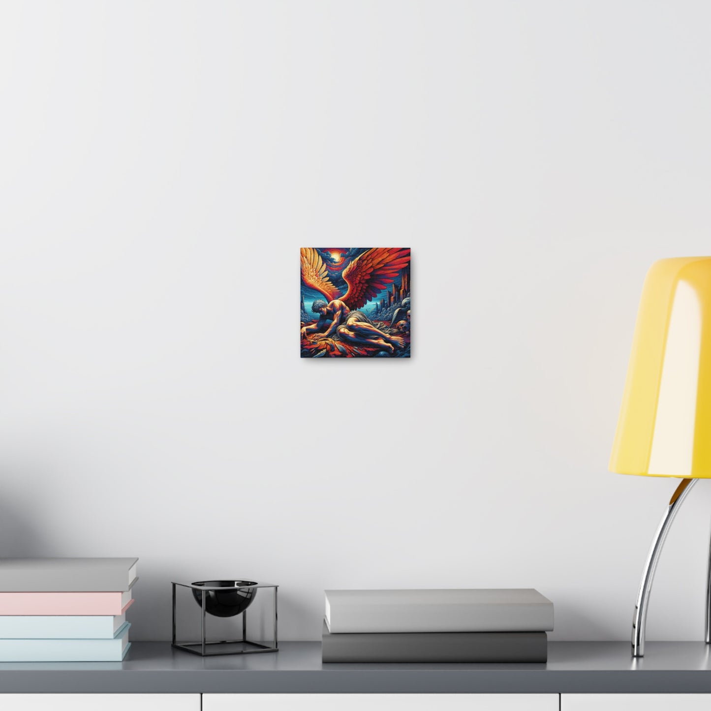 Fallen Angel Canvas Wall Art