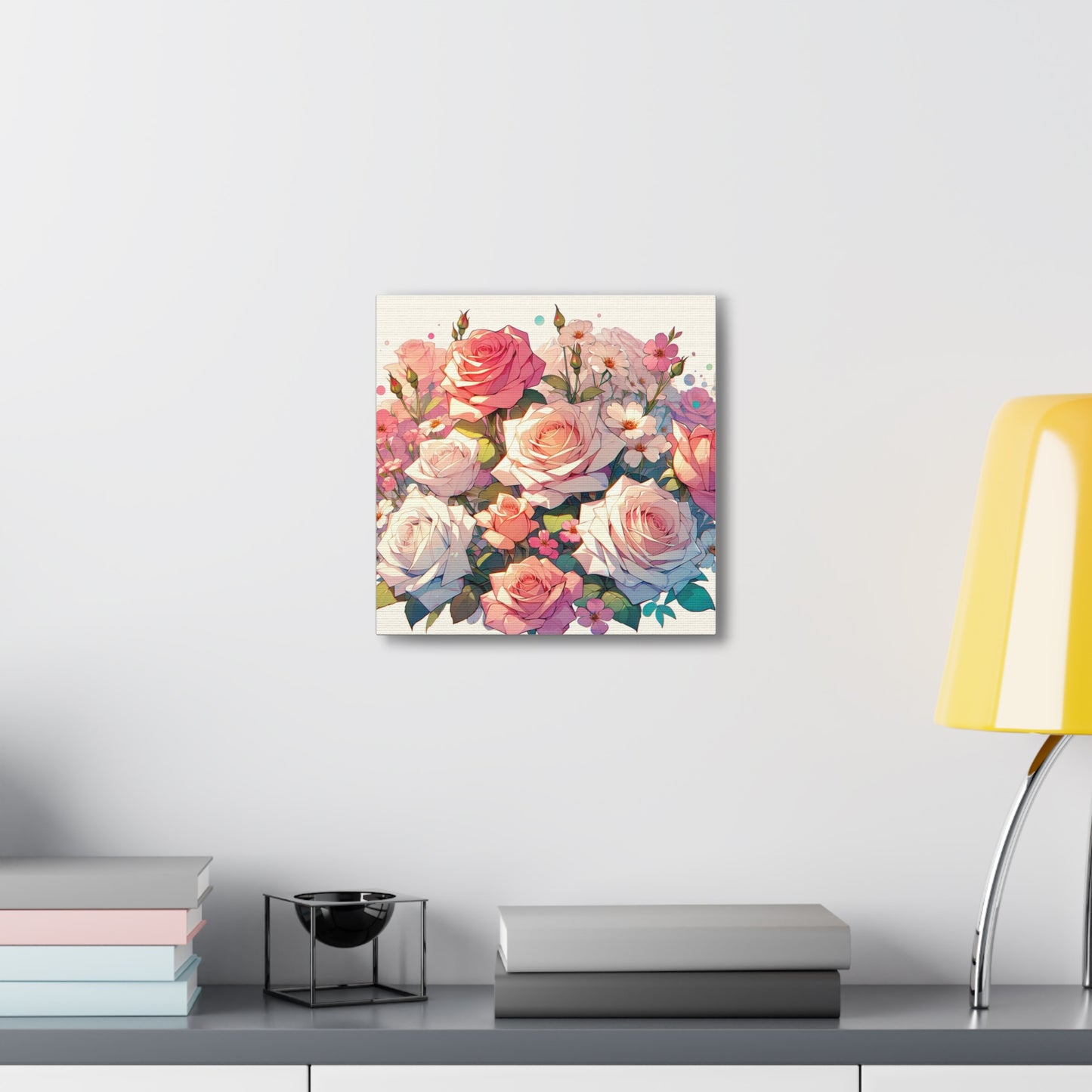 Roses Canvas Wall Art