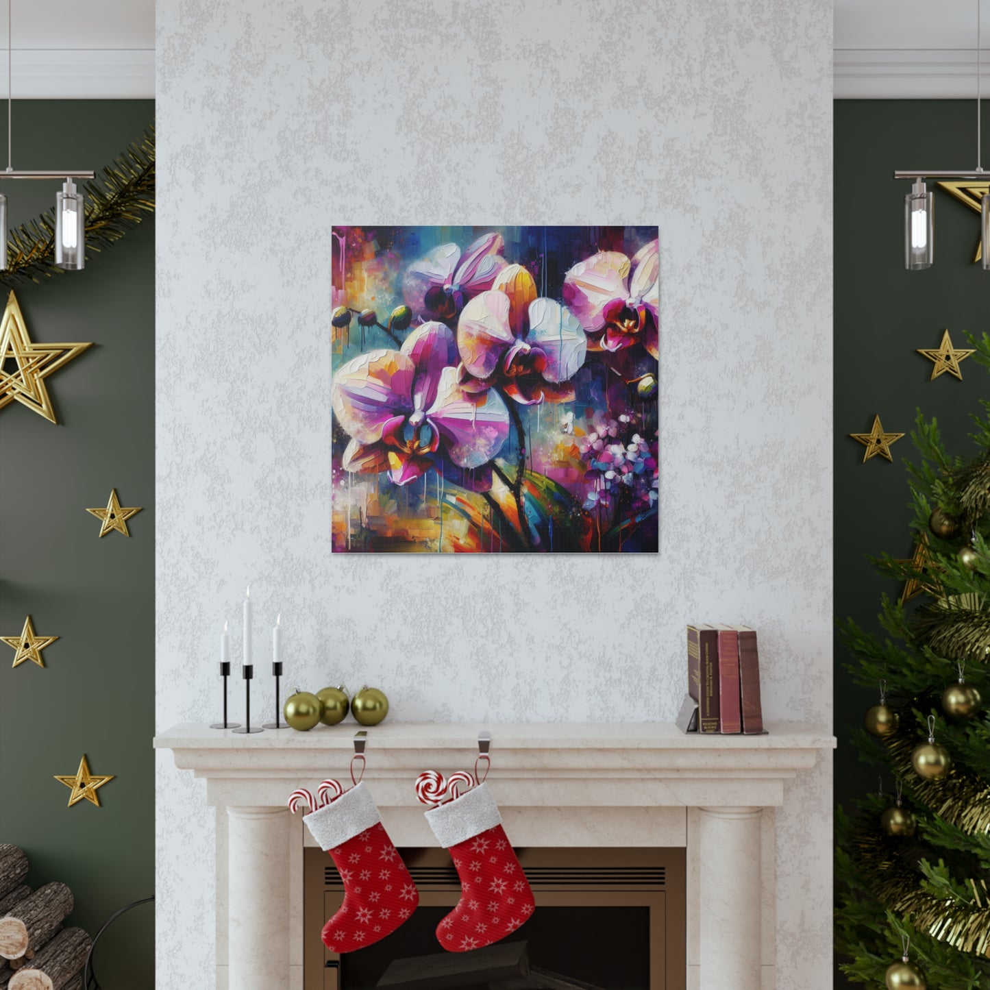 Orchids Canvas Wall Art