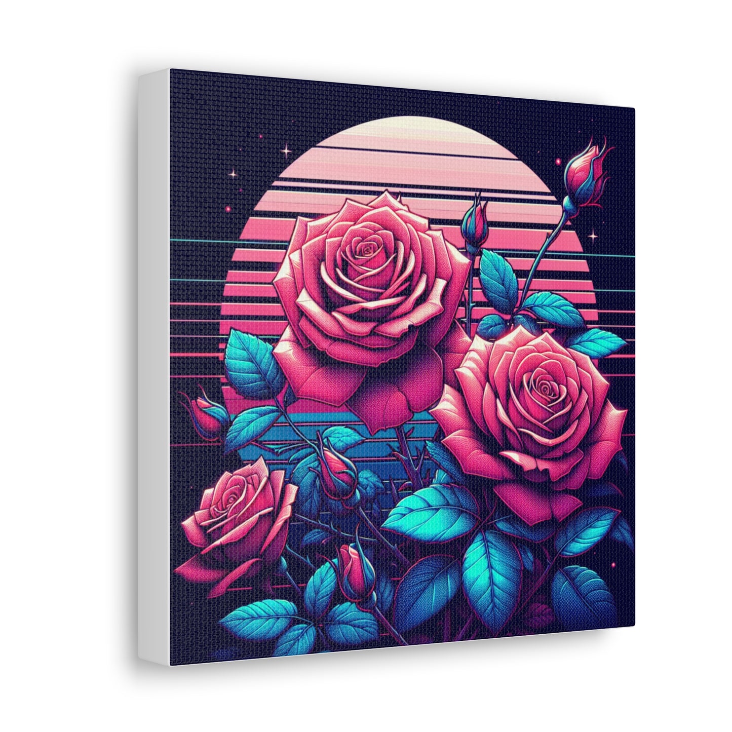 Roses Canvas Wall Art