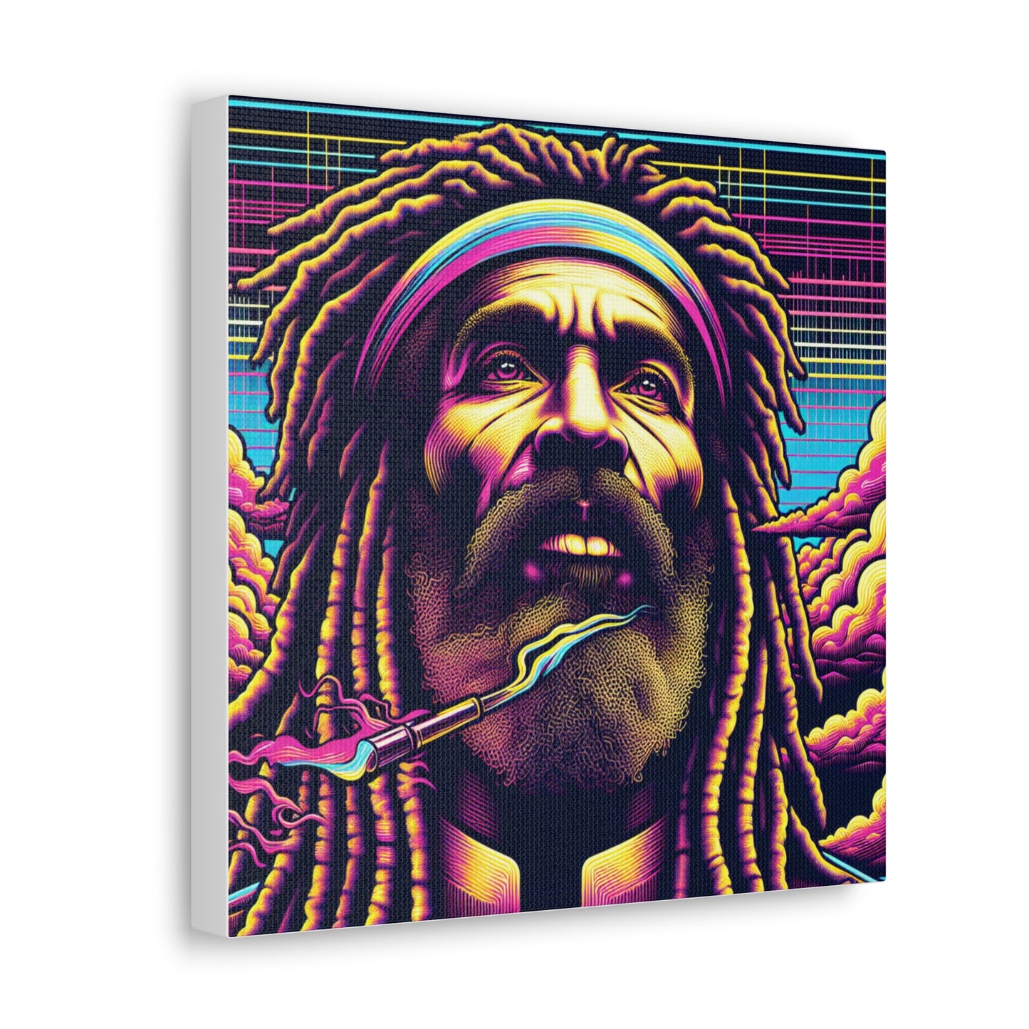 Jah Rastafari Canvas Wall Art