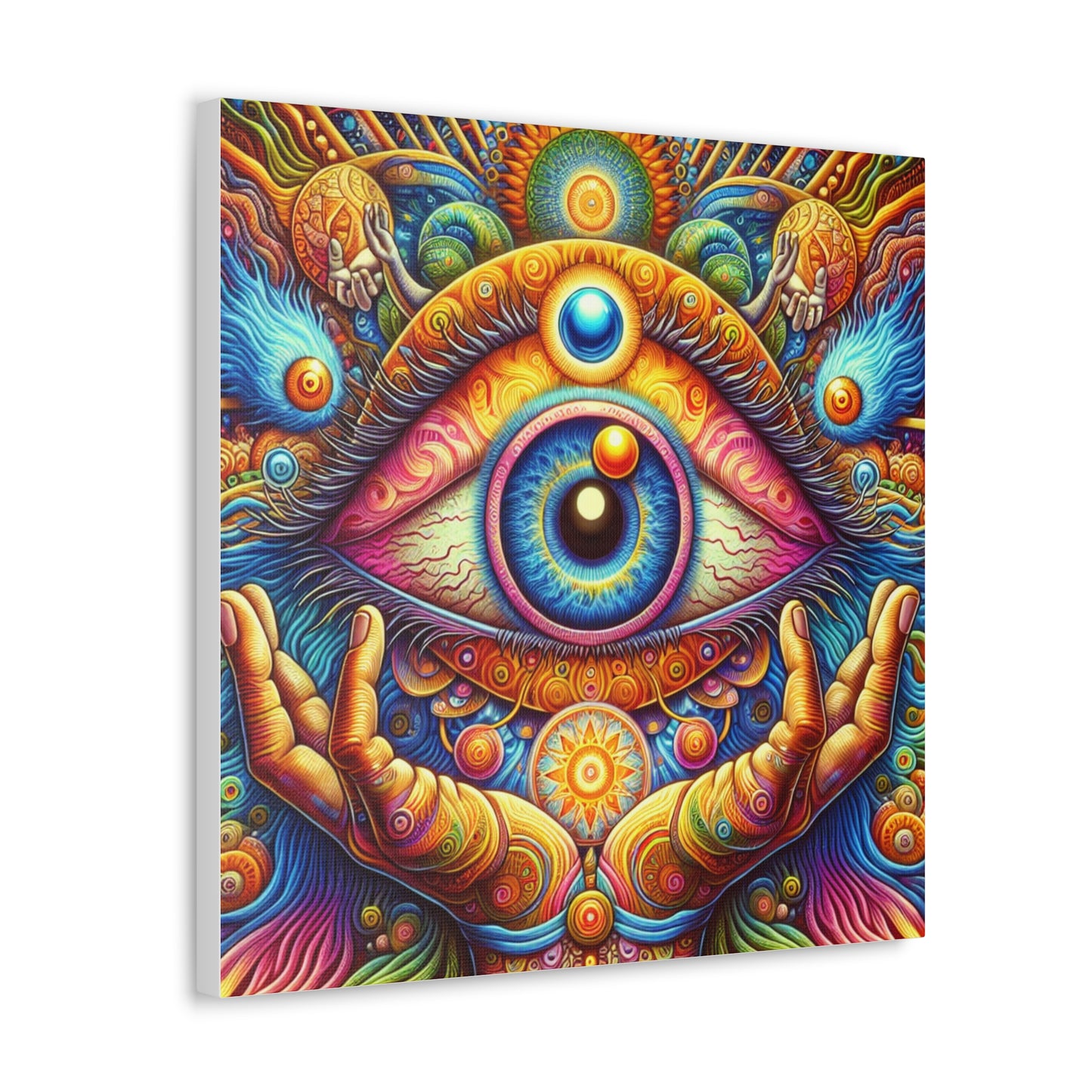 Third Eye Awakening Canvas Wall Art