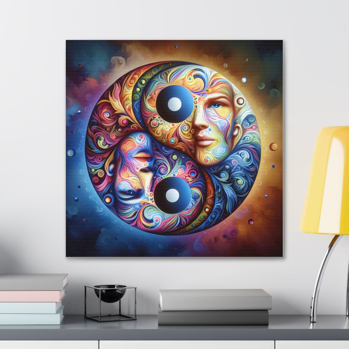 Yin Yang Canvas Wall Art