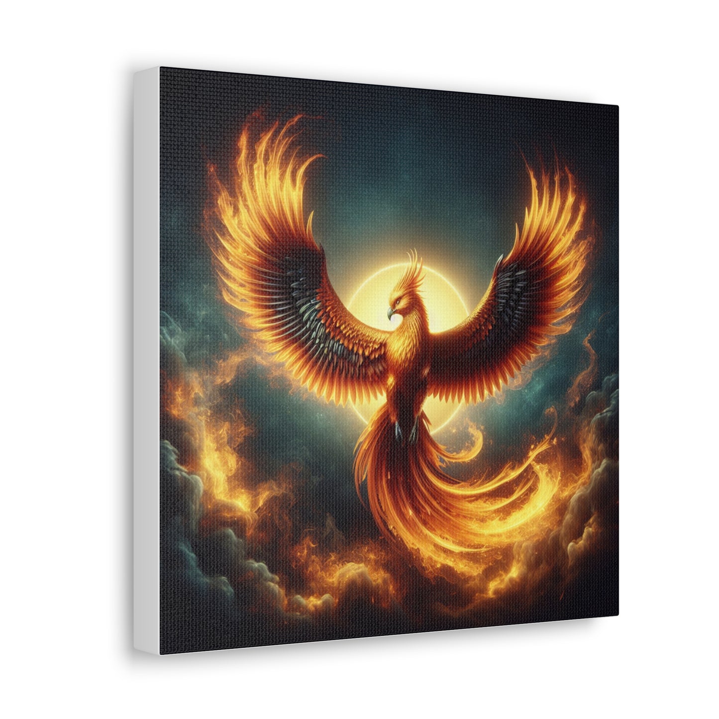 Phoenix Rising Canvas Wall Art