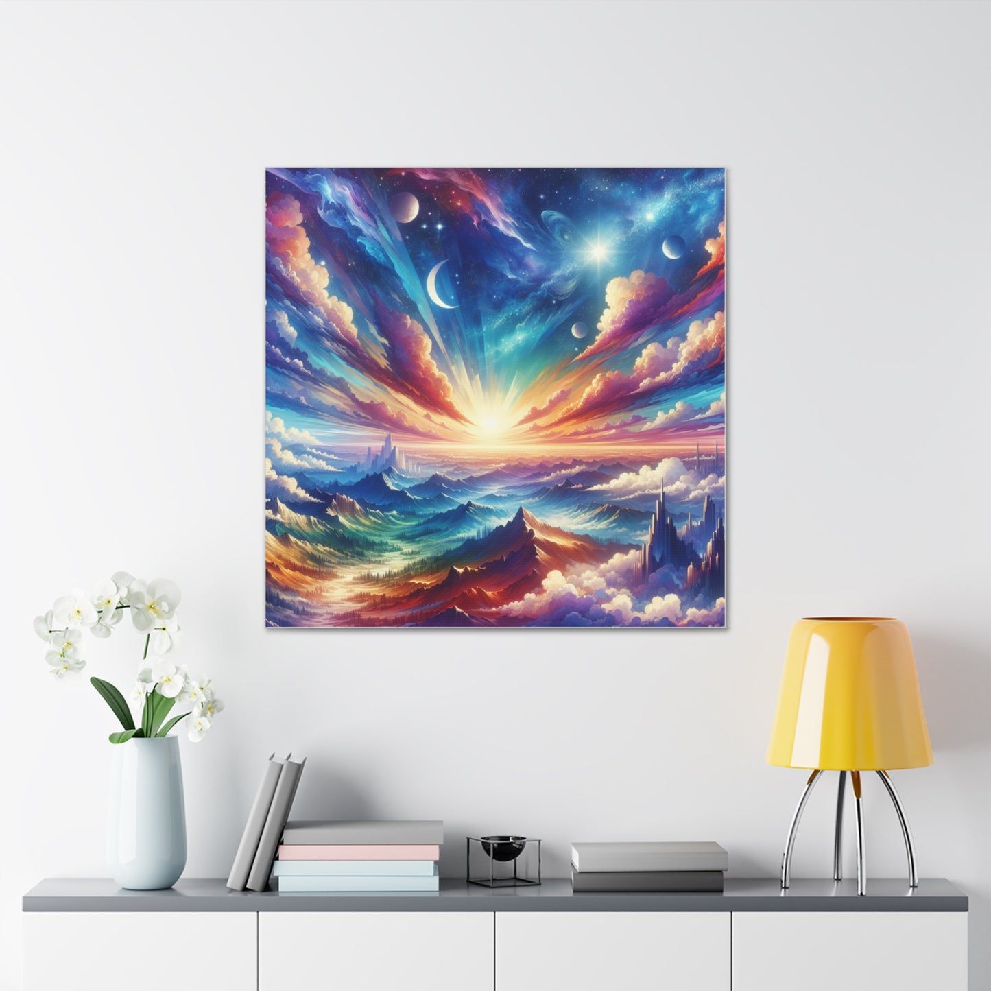 Majestic Sky Canvas Wall Art