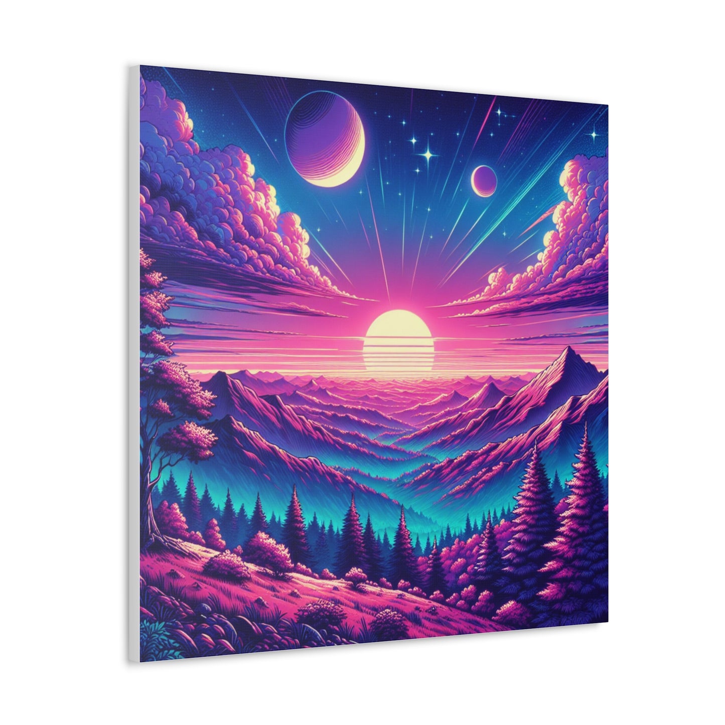 Majestic Sky Canvas Wall Art