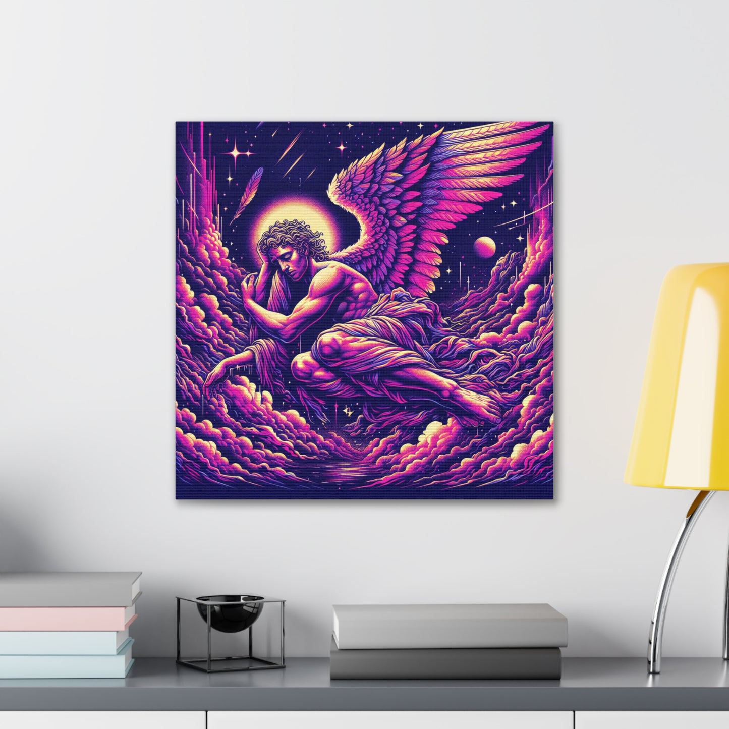 Fallen Angel Canvas Wall Art