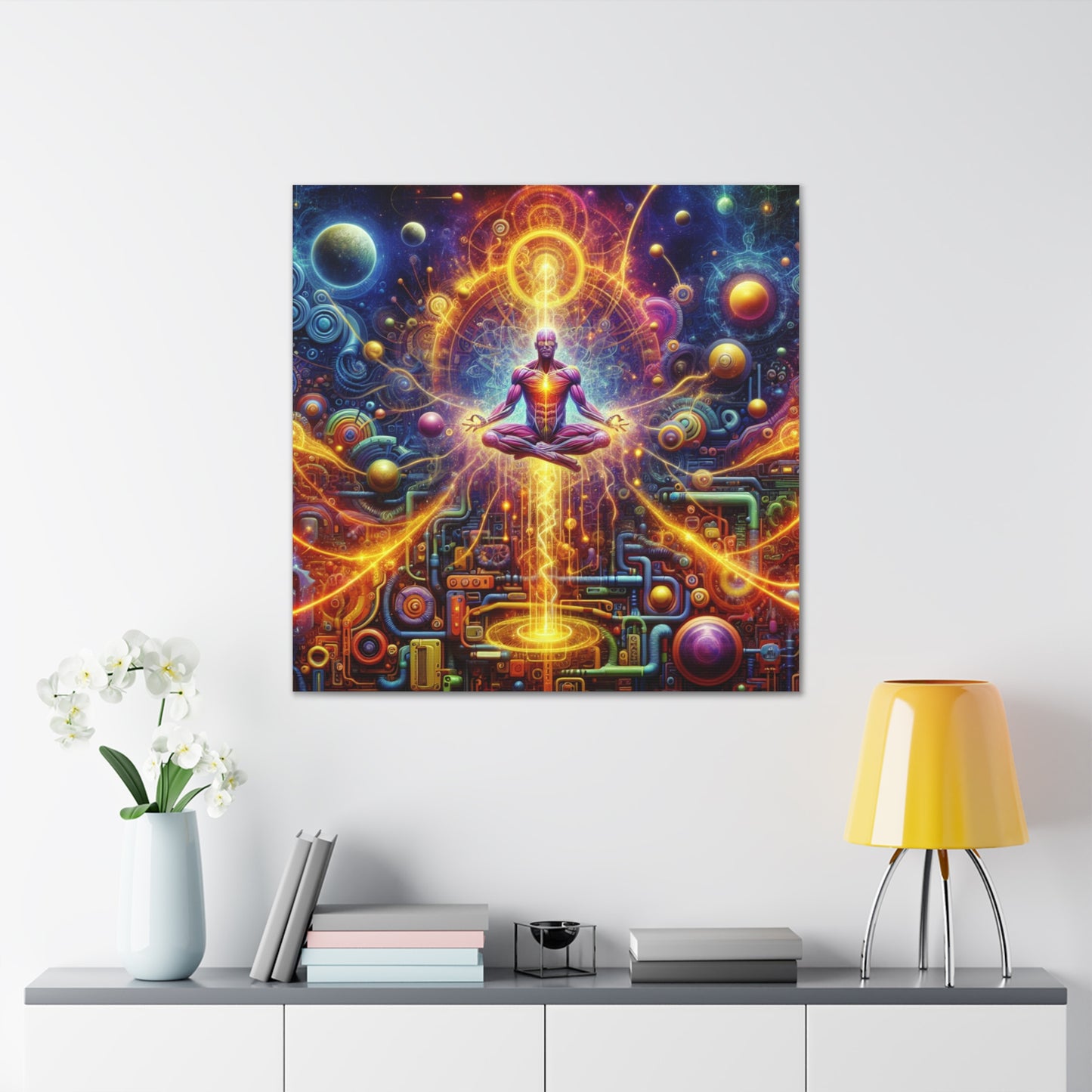 Fifth Dimension Ascension Canvas Wall Art