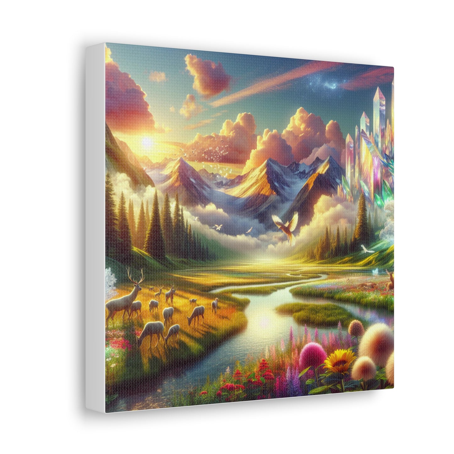 Heaven on Earth Canvas Wall Art