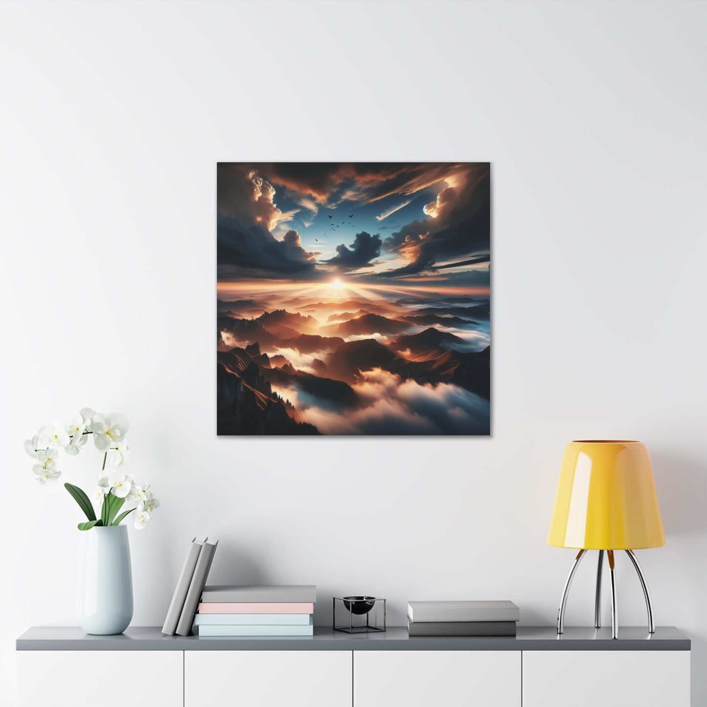 Majestic Sky Canvas Wall Art