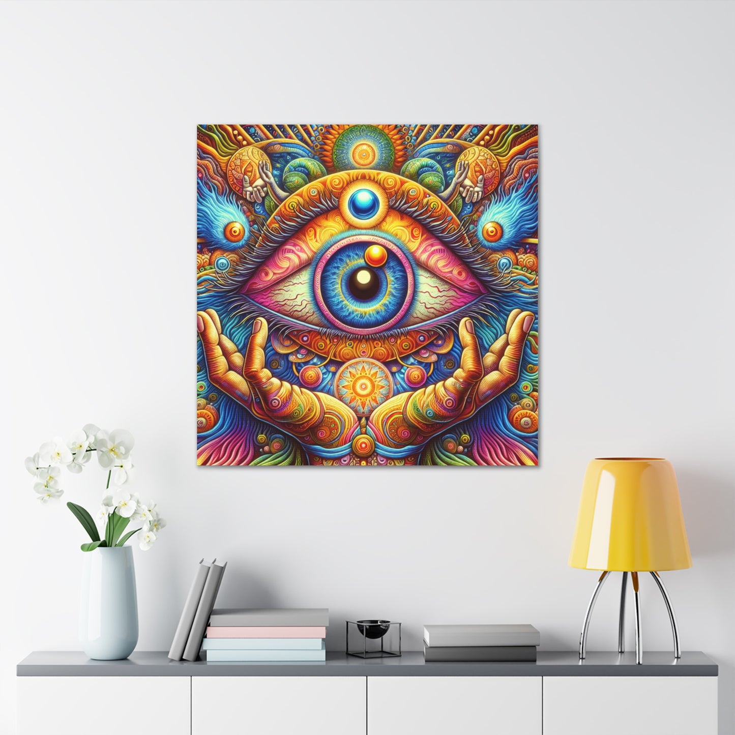 Third Eye Awakening Canvas Wall Art