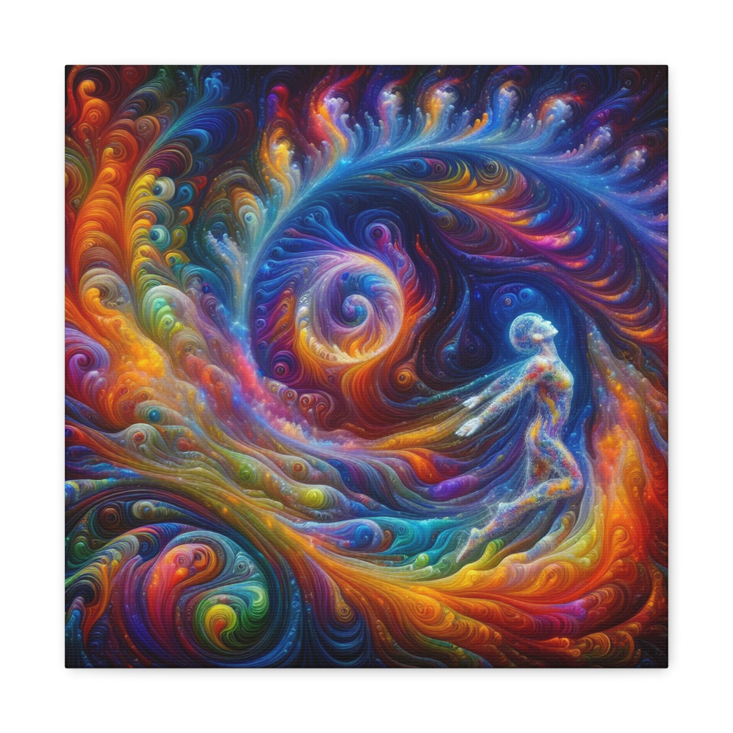 Fifth Dimension Ascension Canvas Wall Art