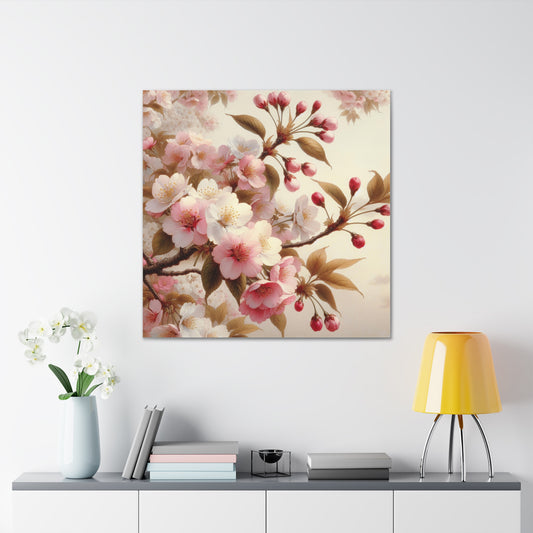 Cherry Blossom Canvas Wall Art