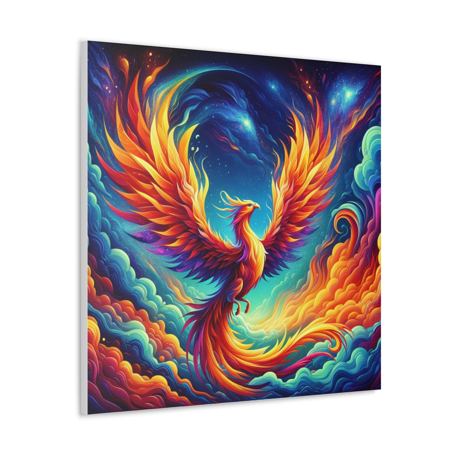 Phoenix Rising Canvas Wall Art