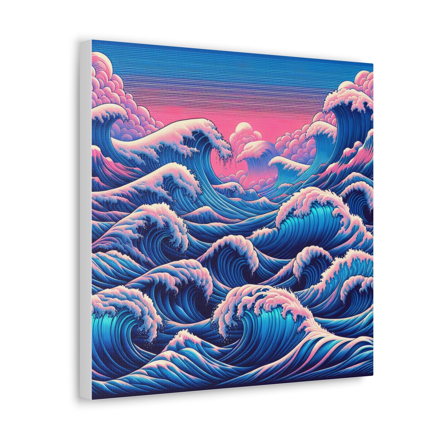 Ocean Waves Canvas Wall Art