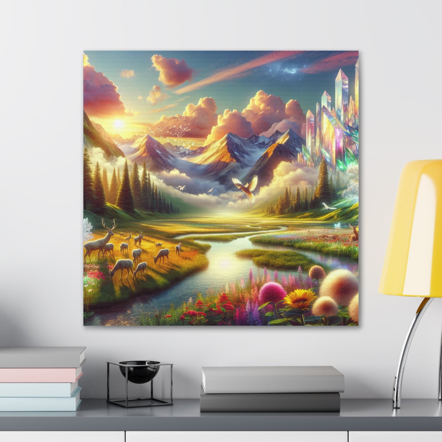 Heaven on Earth Canvas Wall Art