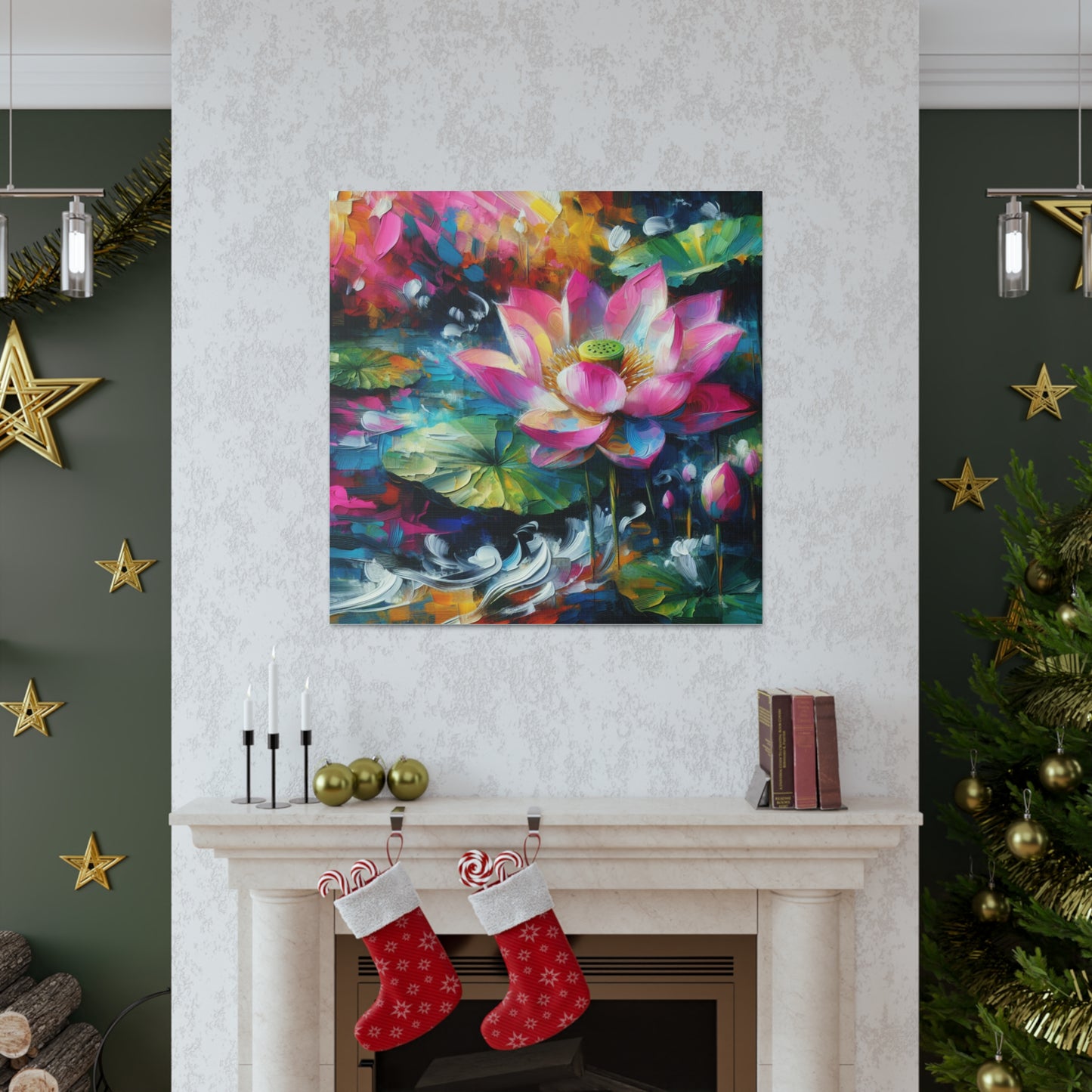 Lotus Canvas Wall Art