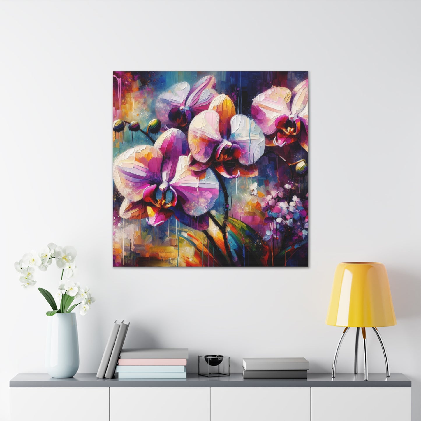 Orchids Canvas Wall Art