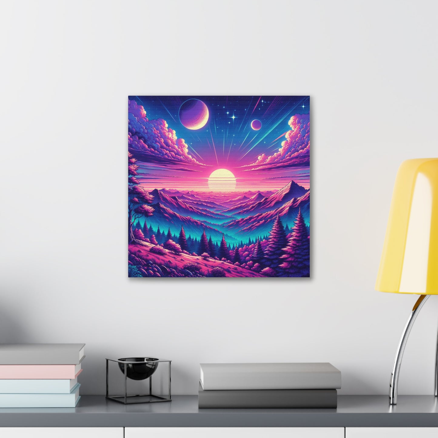 Majestic Sky Canvas Wall Art