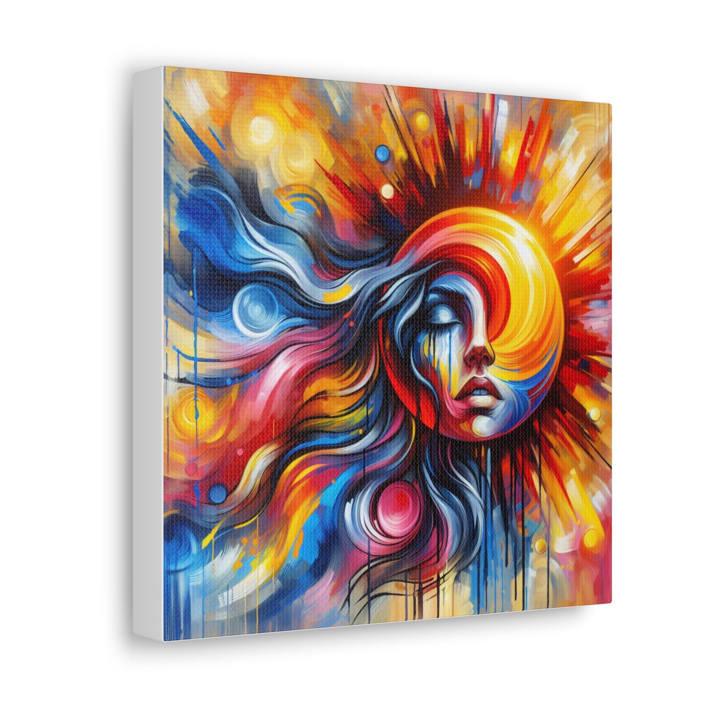 Sun Canvas Wall Art