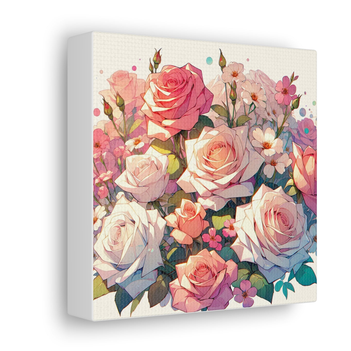 Roses Canvas Wall Art