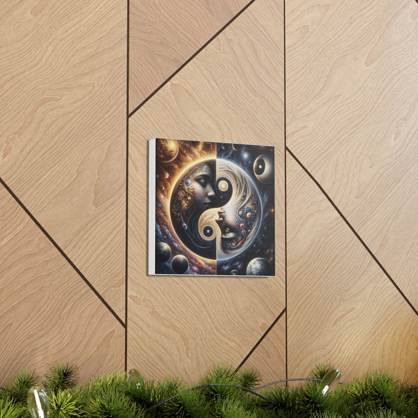 Yin Yang Canvas Wall Art