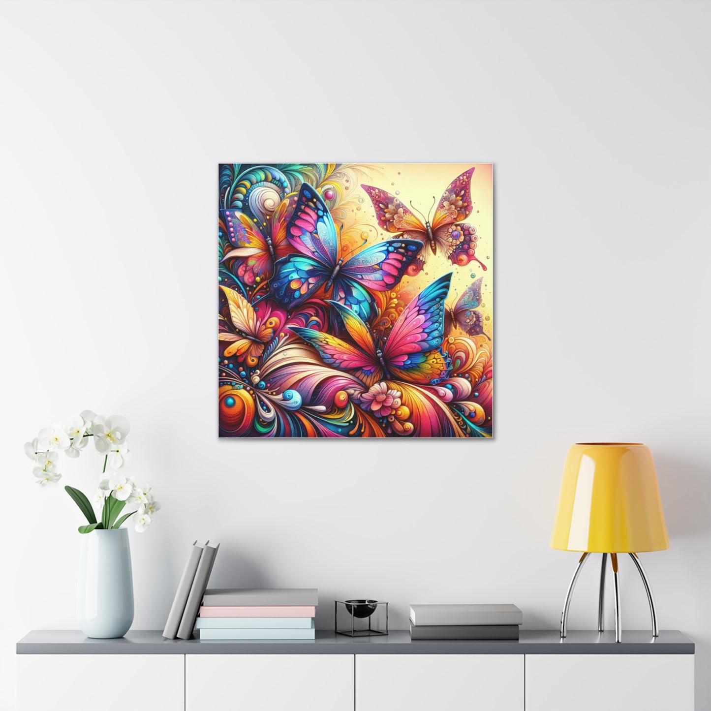 Butterflies Canvas Wall Art