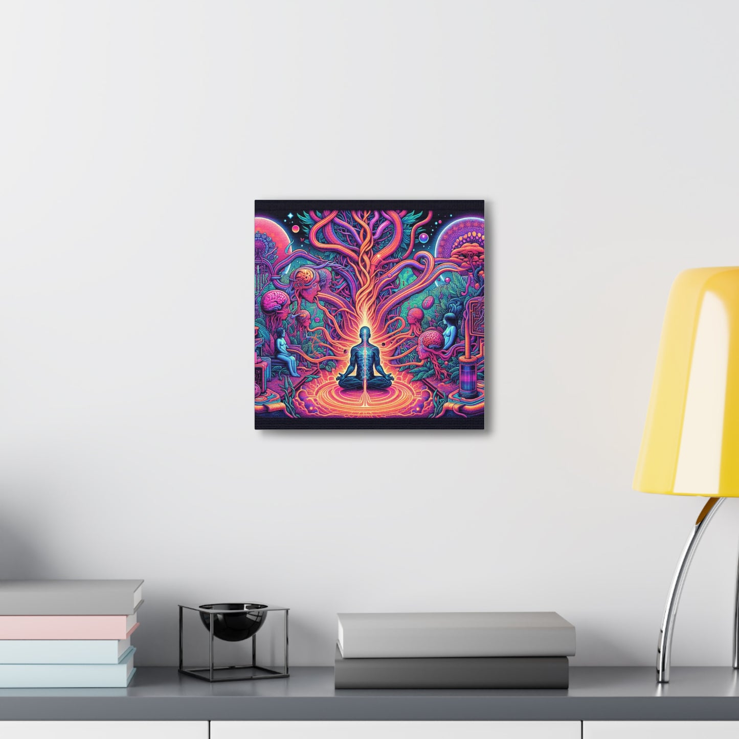 Fifth Dimension Ascension Canvas Wall Art